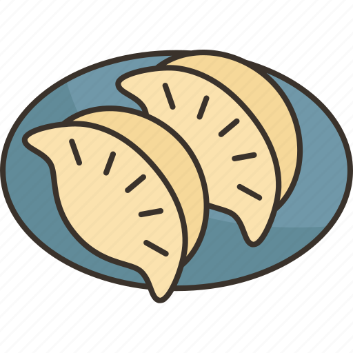 Gyoza, dumpling, fried, appetizer, asian icon - Download on Iconfinder