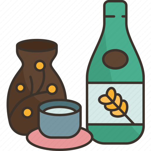 Sake, alcohol, liquor, drink, restaurant icon - Download on Iconfinder