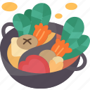 shabu, sukiyaki, pot, soup, menu