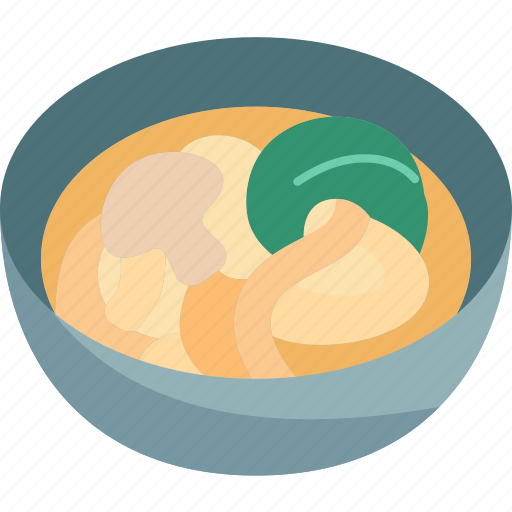 Udon, noodles, soup, bowl, lunch icon - Download on Iconfinder