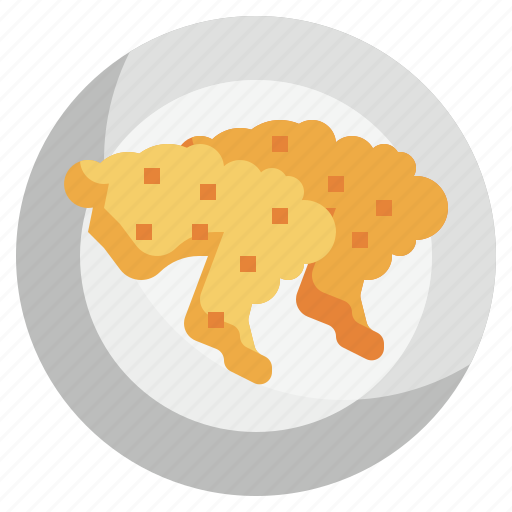 Fried, chicken, leg, food, restaurant, roast, turkey icon - Download on Iconfinder