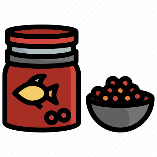 Caviar, fish, eggs, sea, life, animal, aquatic icon - Download on Iconfinder