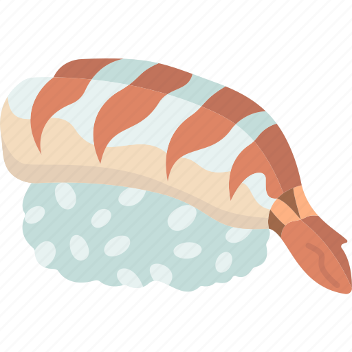 Ebi, nigiri, shrimp, cuisine, restaurant icon - Download on Iconfinder