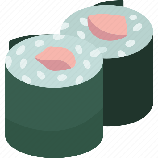 Norimaki, seaweed, roll, japanese, cuisine icon - Download on Iconfinder