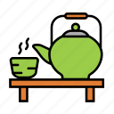 ocha, green tea, tea, matcha, hot, culture, tea cup, hot drink, teapot