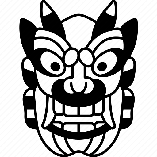 Mask, devil, evil, spirits, protection icon - Download on Iconfinder