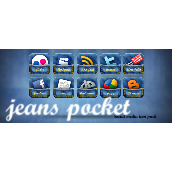 jeans, media, pocket, screenshot, set, social