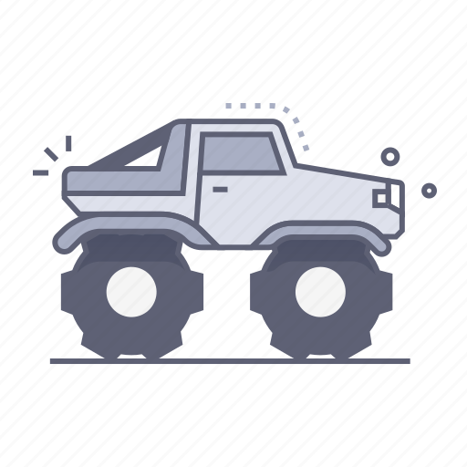 Monster, truck, adventure, derby, car type, car, auto icon - Download on Iconfinder