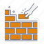 brick stack, brickwall, bricklayer, masonry, bricks, construction, industry, engineering, labor 