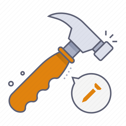 Hammer, tool, repair, auction, maintenance, construction, industry icon - Download on Iconfinder