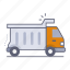 material transport truck, dump truck, construction truck, truck, material truck, construction, industry, engineering, labor 