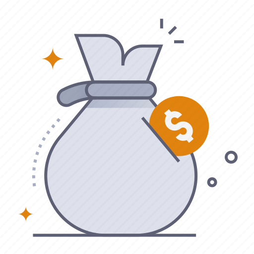 Money bag, moneybag, savings, investment, money, finance, business icon - Download on Iconfinder