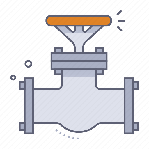 Valve, water, pipe, plumbing, pipeline, industry, factory icon - Download on Iconfinder