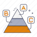 pyramid, growth, success, step, infographic, analytics, analysis, statistics, data report