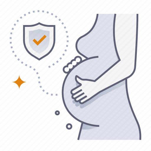 Pregnancy insurance, pregnant, maternity, baby, born, insurance, coverage icon - Download on Iconfinder