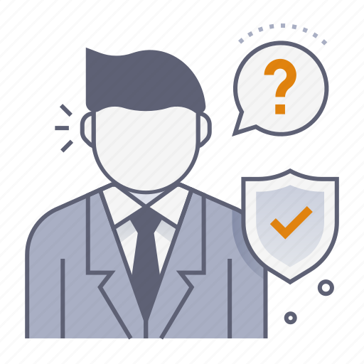 Male, insurance agent, consultation, help, service, insurance, coverage icon - Download on Iconfinder