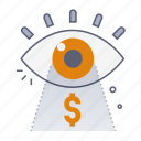 eye money, conversion, marketing, vision, visibility, money, payment, finance, banking