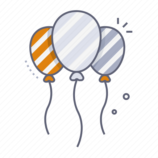 Balloons, balloon, decor, congratulations, surprise, party, celebration icon - Download on Iconfinder