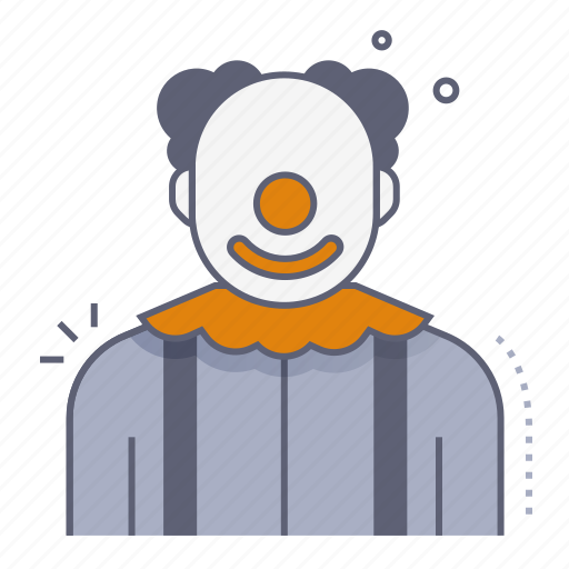 Clown, funny, happy, costume, comedy, party, celebration icon - Download on Iconfinder