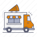 food truck, street car, fast food, restaurant, transportation, transport, public transport, travel, trip
