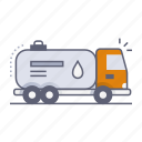 oil tank truck, tanker, barrel, oil container, transportation, transport, public transport, travel, trip
