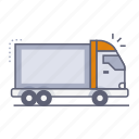 truck box, delivery, shipping, truck, transportation, transport, public transport, travel, trip