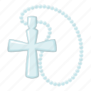 christian, cross, pendant, religion