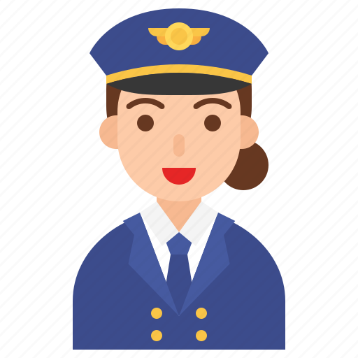 Avatar, captian, female, job, occupation, profession icon - Download on Iconfinder