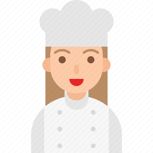 Avatar, chef, cook, female, job, occupation, profession icon - Download on Iconfinder