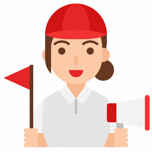 Avatar, female, guide, job, occupation, profession, tour guide icon - Download on Iconfinder