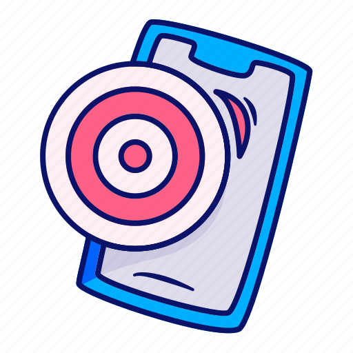 Creative, mobile, target, job, hunting icon - Download on Iconfinder