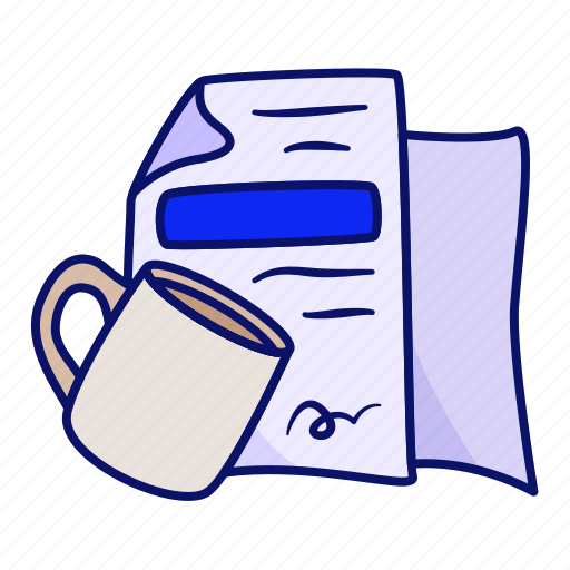Coffee, document, folder, archive, file icon - Download on Iconfinder