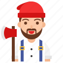 avatar, job, lumberjack, male, occupation, profession