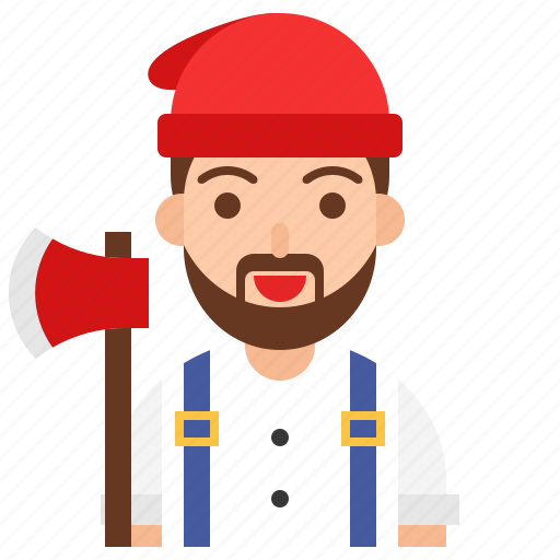 Avatar, job, lumberjack, male, occupation, profession icon - Download on Iconfinder