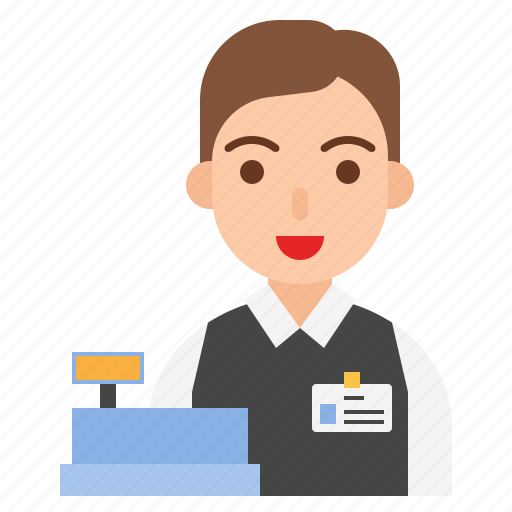 Avatar, cashier, job, male, occupation, profession icon - Download on Iconfinder