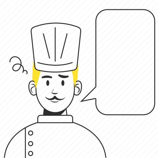 Chef, man, bored, avatar, mood, boy, male icon - Download on Iconfinder