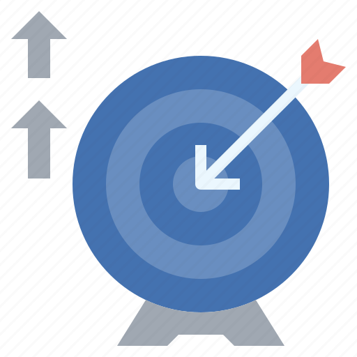 Arrow, goal, mission, process, target icon - Download on Iconfinder