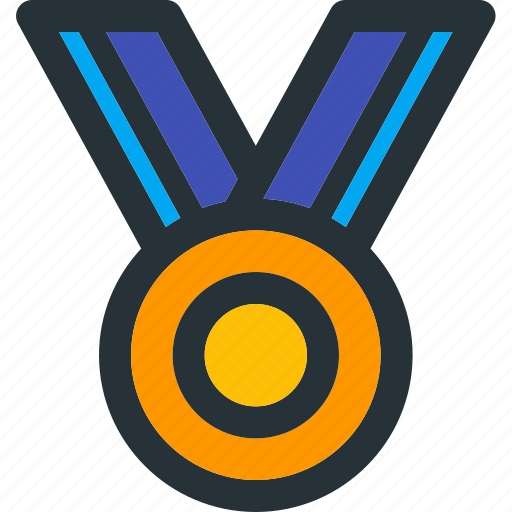 Medal, achievement, award, badge, prize, reward, winner icon - Download on Iconfinder