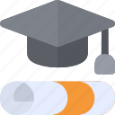 diploma, graduate, degree, achievement, certification, award, education, graduation, certificate, school, document