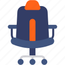 chair, furniture, office, desktop, and, household, rolling