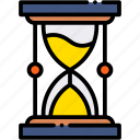 hourglass, clock, waiting, duration, long, time, wait