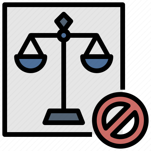 Illegal, infraction, justice, law, prohibit, violation icon - Download on Iconfinder