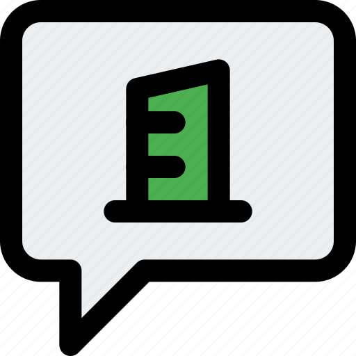 Building, office, chat, work icon - Download on Iconfinder