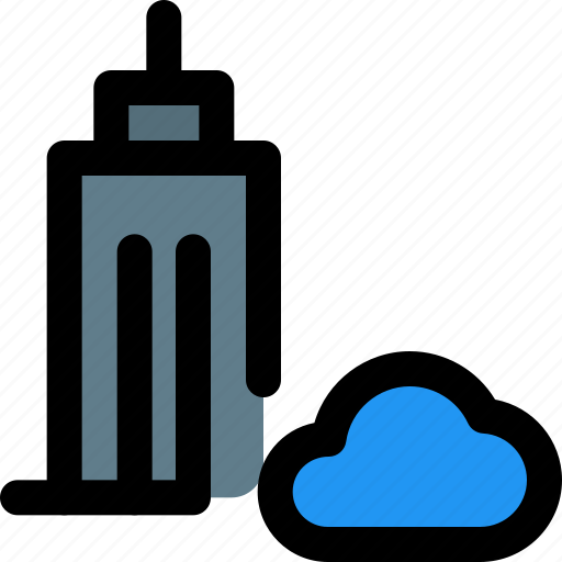 Office, tower, cloud, work icon - Download on Iconfinder