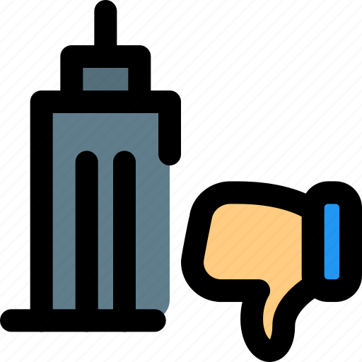 Office, tower, dislike, work icon - Download on Iconfinder