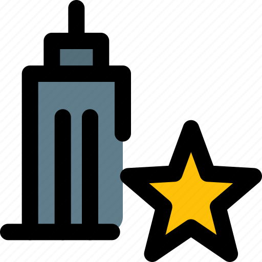 Office, tower, star, work icon - Download on Iconfinder