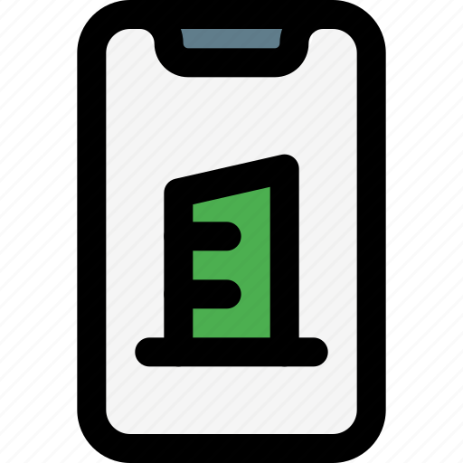 Smartphone, office, work, building icon - Download on Iconfinder