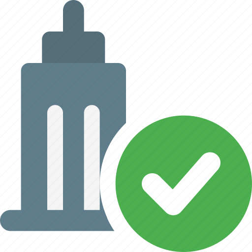 Office, tower, work, approve icon - Download on Iconfinder