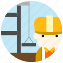 construction, helmet, jobs, uniform, worker
