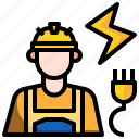 electrician, electronics, jobs, professions, user